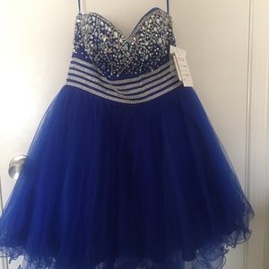 Royal Blue Homecoming/ Quinceañera Dress